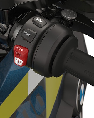 La calefacción de puños de la BMW F 800 GS